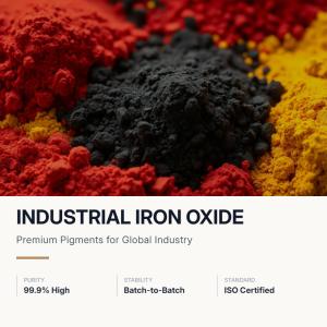 Industrial grade iron oxide